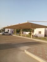 مظلات مواقف سيارات عدد 6 مواقف سيارات مقاس 18X5 السعر لا يشمل النقل والتركيب